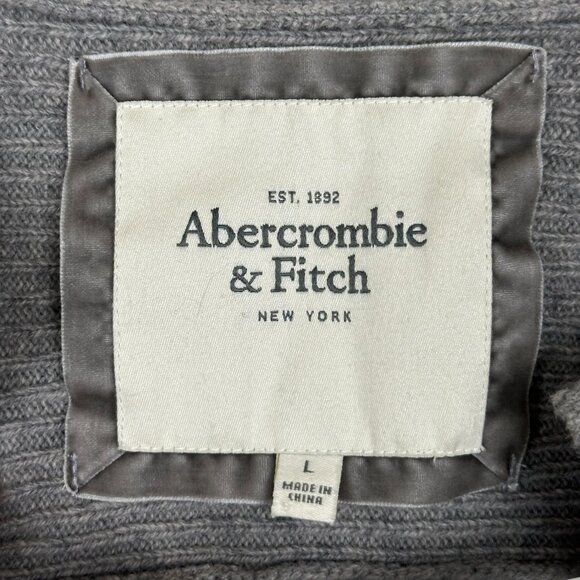 Abercrombie & Fitch Crop Military Cardigan - Picture 6 of 9